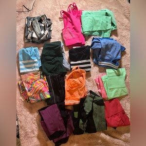 Workout clothes lots bundle